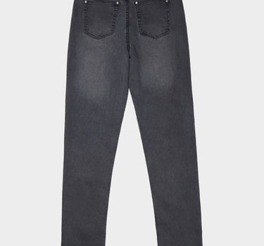 Skinny Fit Washed Black Jeans