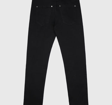 Skinny Fit Knee Panel Jeans In Black