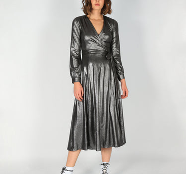 Lunar Eclipse Wrap Dress