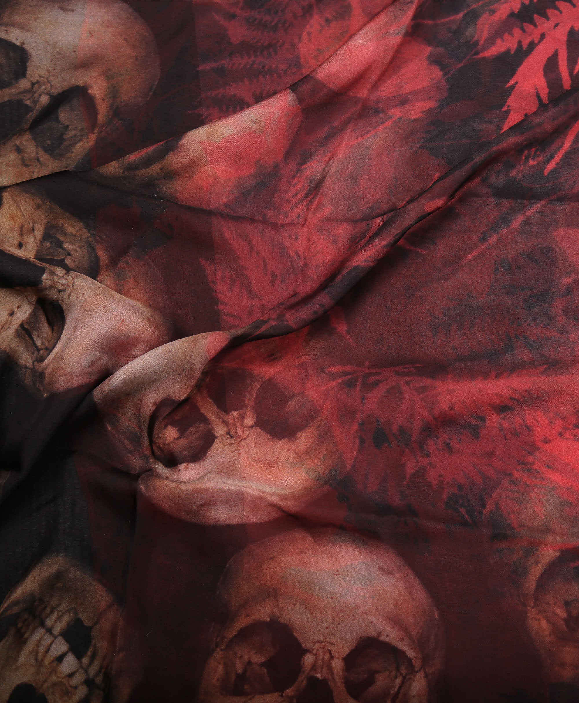Laurel Skull Scarf