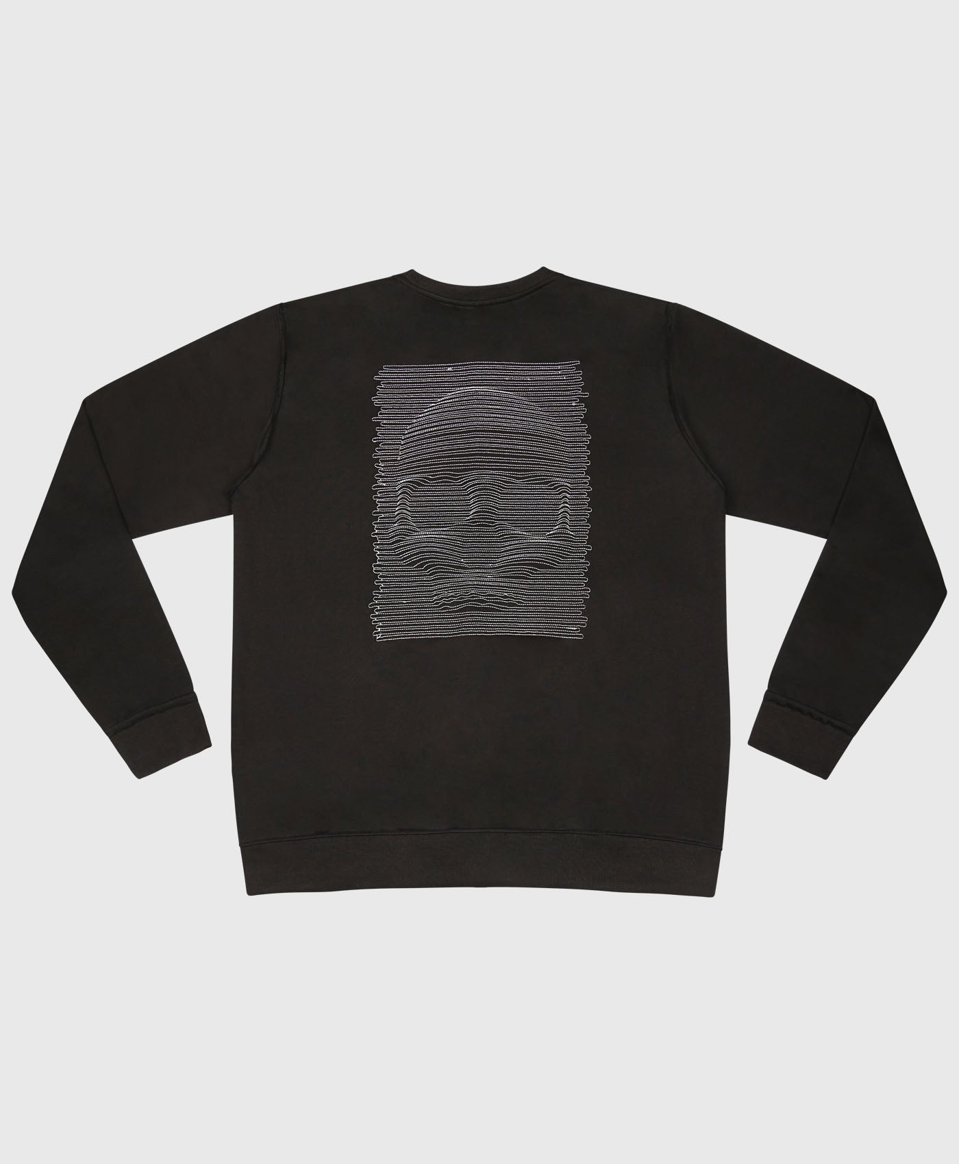 Embroidery Back Skull Sweat