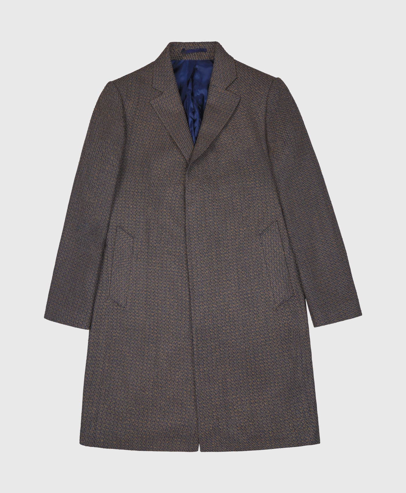 Mallard Wool Coat In Charcoal
