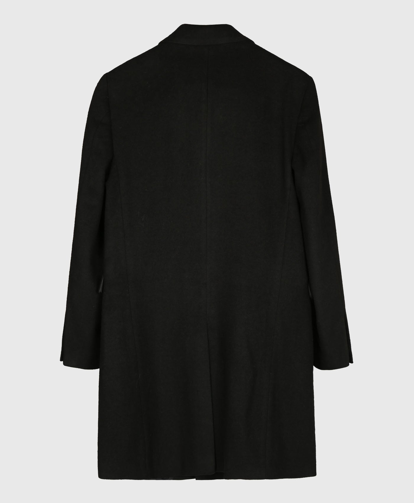 Mikey Wool Coat In Black