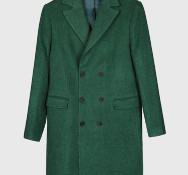 Mikey Wool Coat In Green