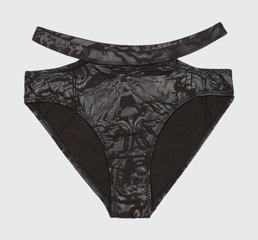Oil Swirl Cutout Brief
