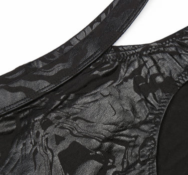 Oil Swirl Cutout Brief