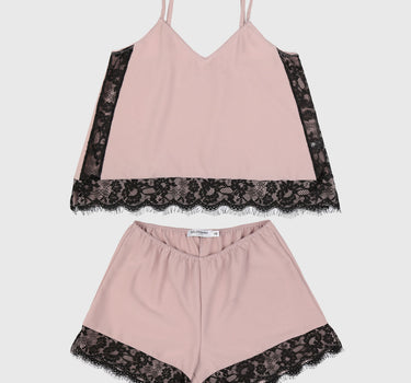 Lacy Cami Shorts Set Nirvana