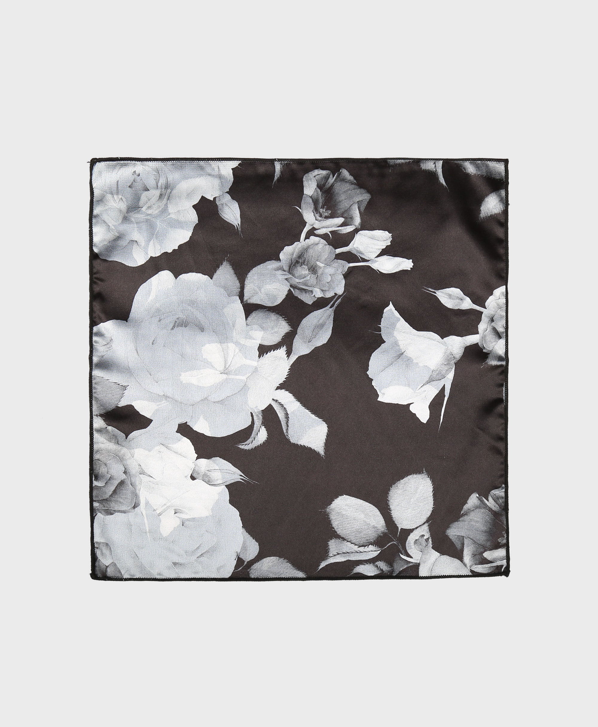 Floral Skinny Tie and Pocket Square Set