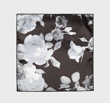 Floral Skinny Tie and Pocket Square Set