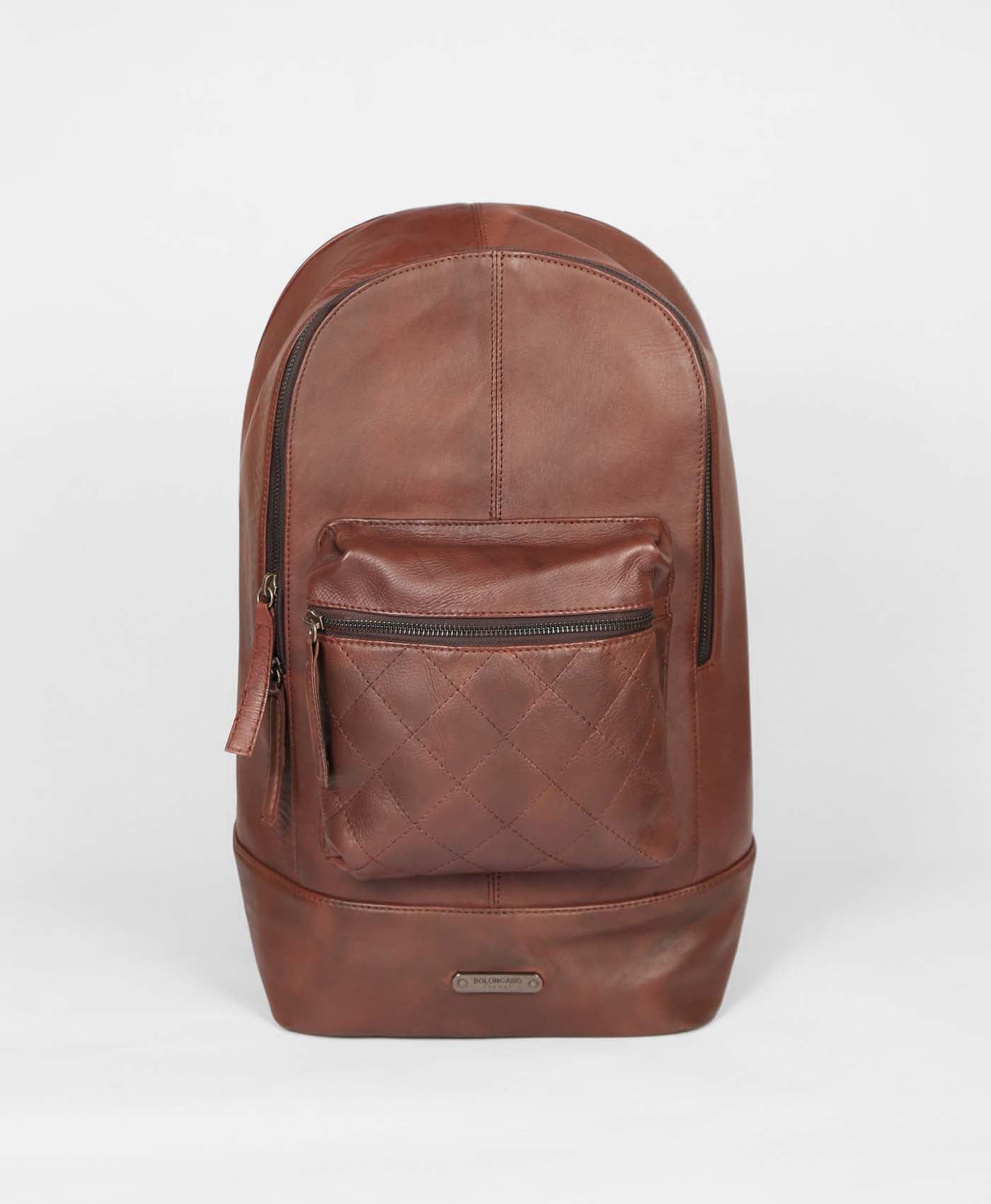 Quilted Leather Backpack