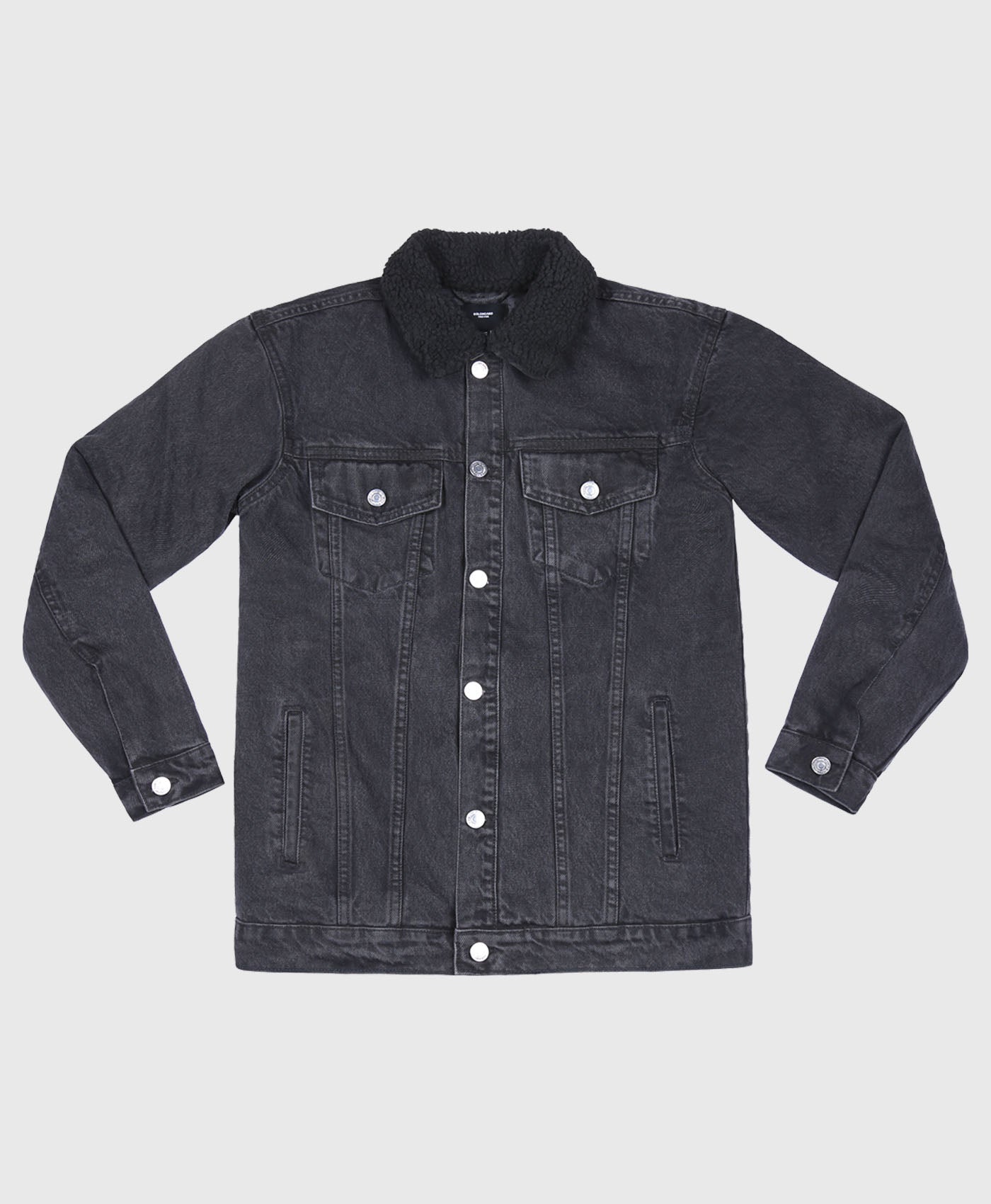 Razzy Denim Jacket In Black