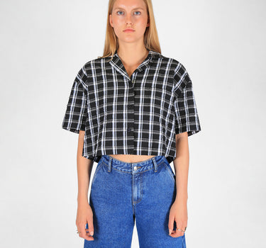 Revere Collar Shirt Gingham