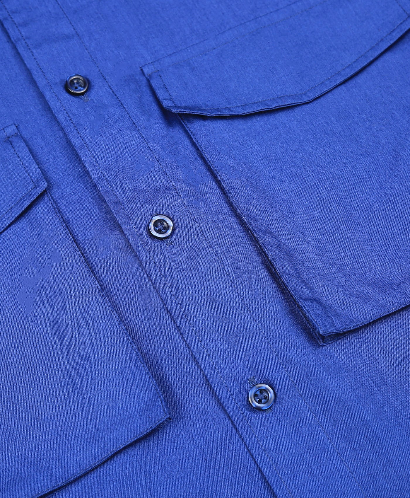 Satin Mix Long Sleeve Shirt