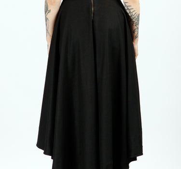 Noir Asymmetric Skirt