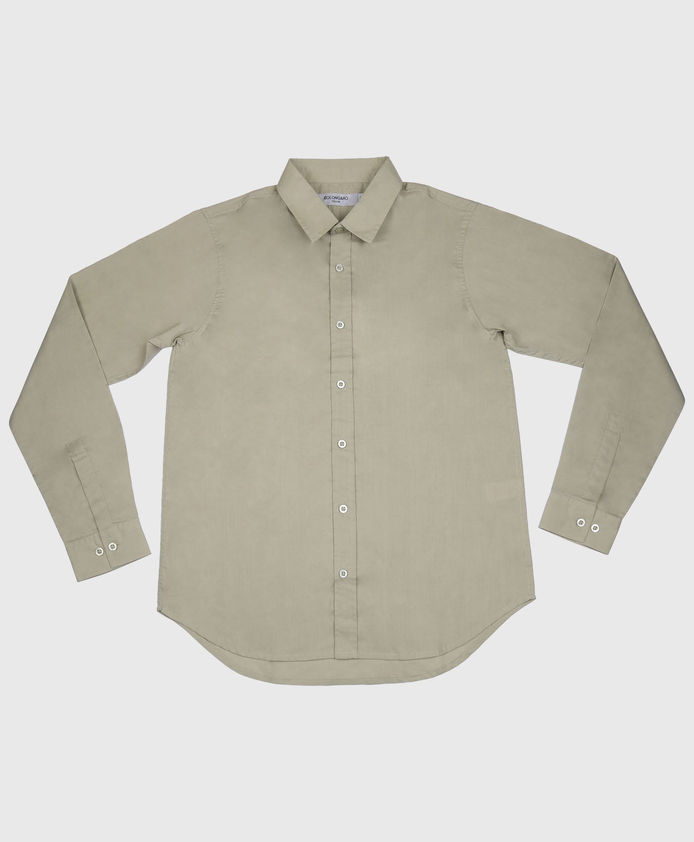 Slim Fit Classic Shirt In Green