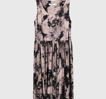 Tie Dye Mini Slip Dress Lavender