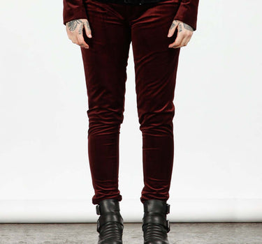 Velvet Skinny Trousers