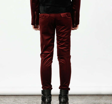 Velvet Skinny Trousers