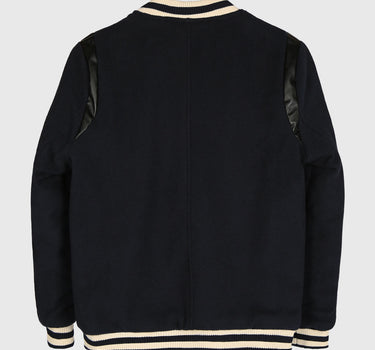 Street Shadow Wool Bomber Jacket