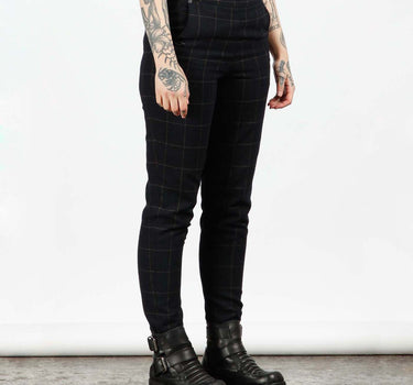 Rogue Check Side Zip Trousers